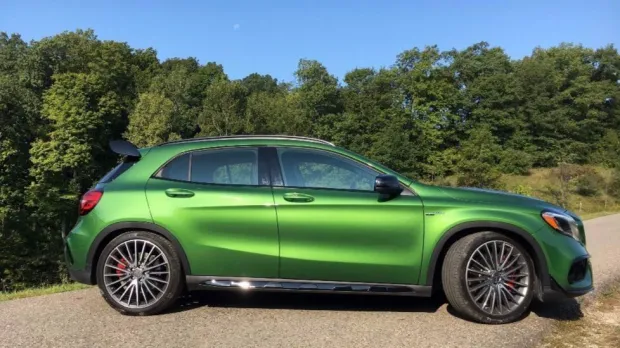 2018 Mercedes-AMG GLA45 in Kryptonite Green: Bold or Over the Top?