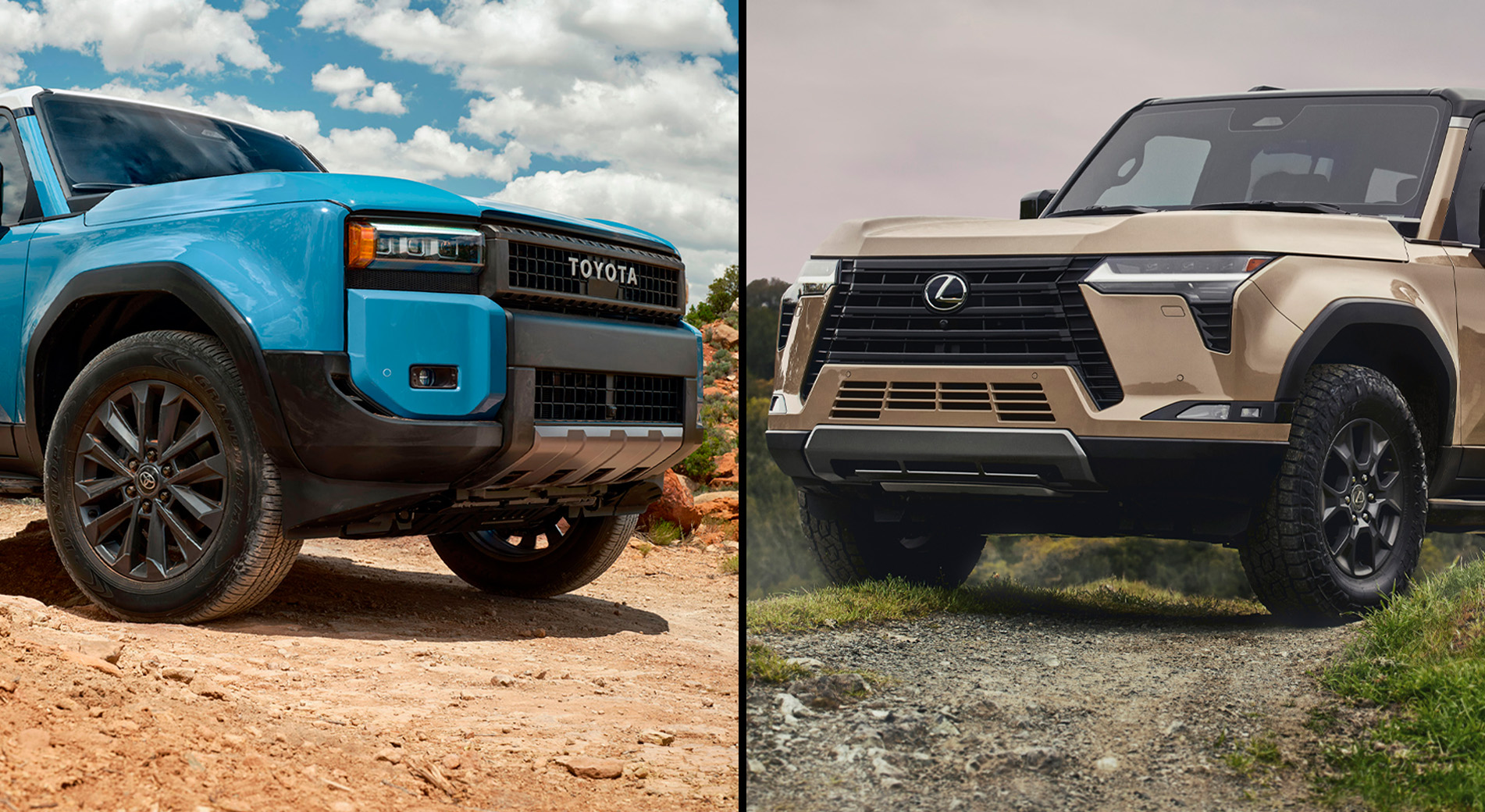 2024 Toyota Land Cruiser vs. 2024 Lexus GX 550: Towing Capacity Compared