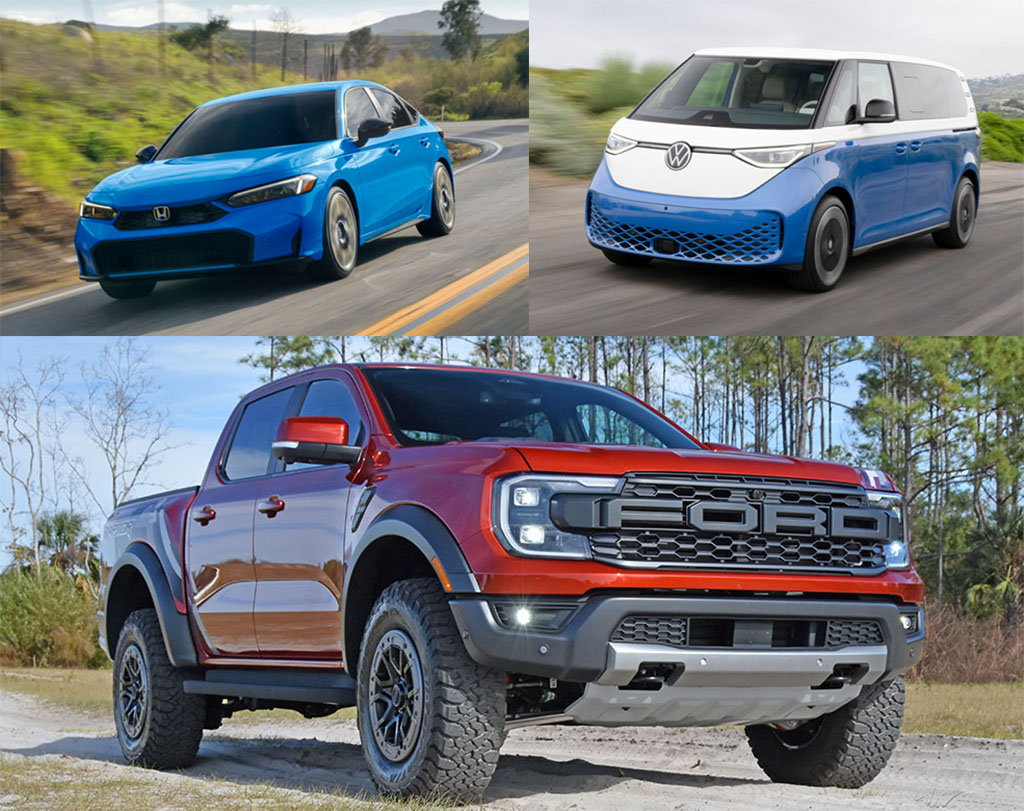 2025 North American Car, Truck, and Utility of the Year: Honda Civic Hybrid, Ford Ranger, Volkswagen ID. Buzz Take Top Honors