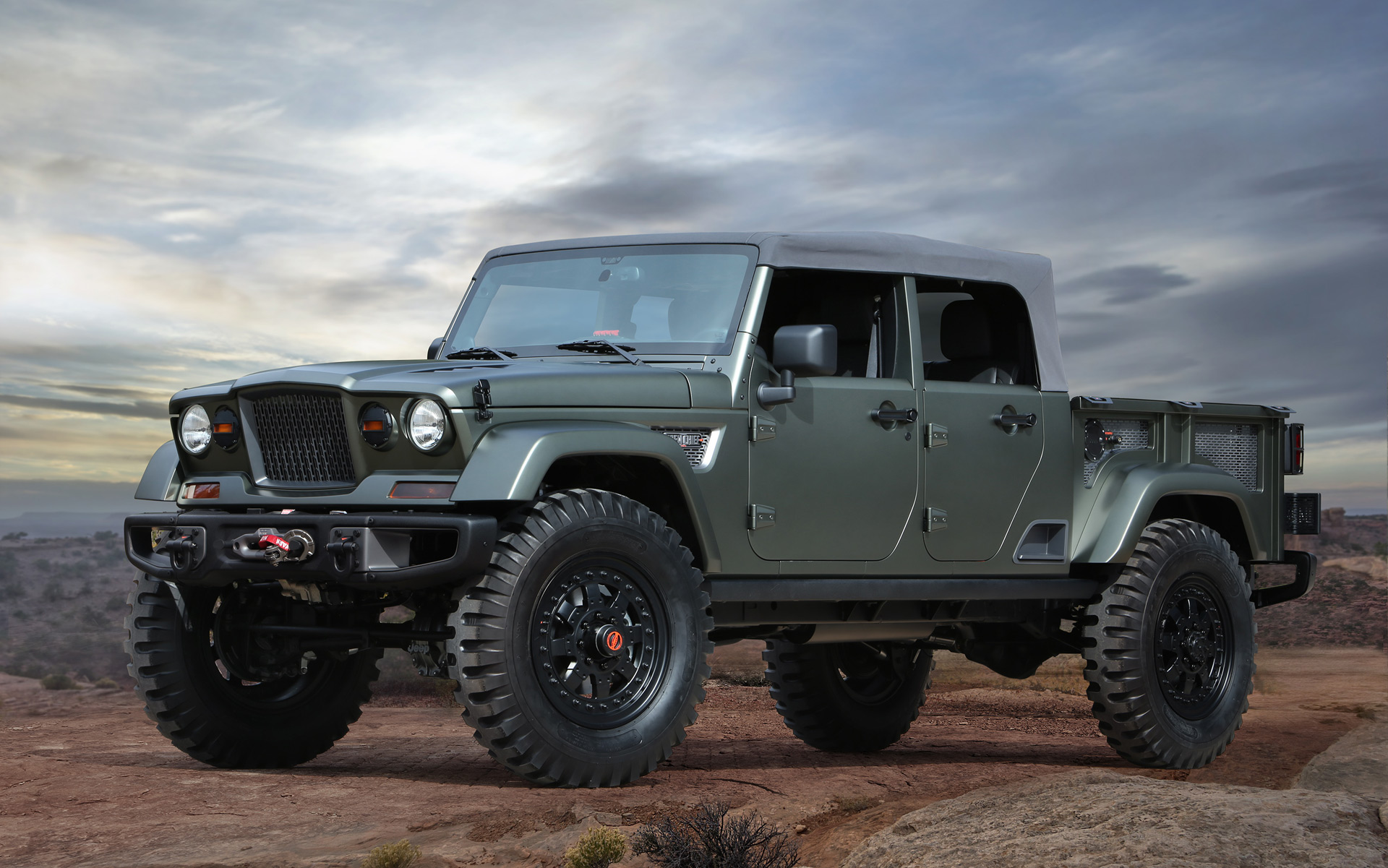 Jeep Unveils Two Pickup Concepts Pre-Safari