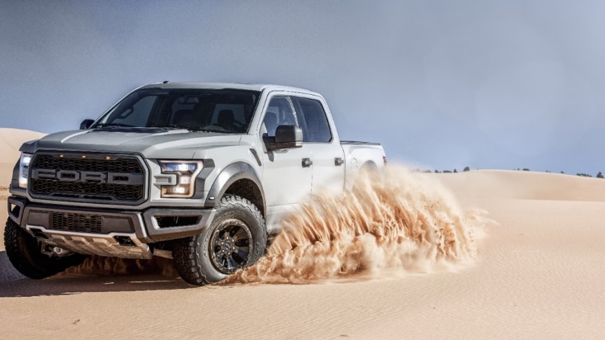 2017 Ford F-150 Raptor Runs on New-Tech Tires