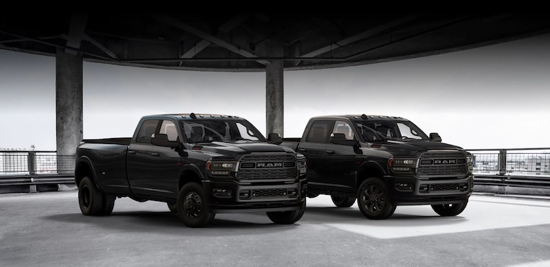 Ram Unveils New Limited Black 1500 and 2500/3500 Night Editions for a Sleek, Stealthy Look