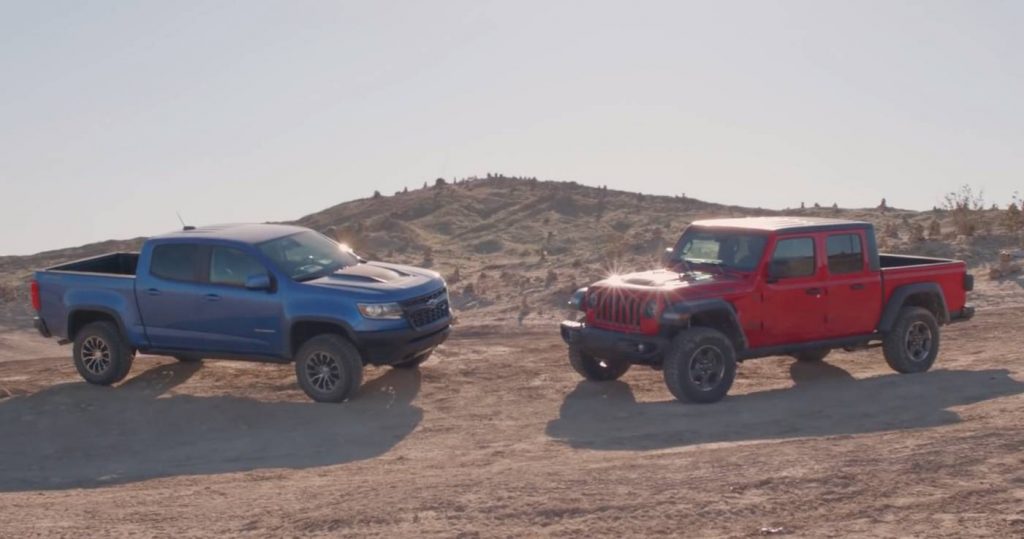 2020 Jeep Gladiator Rubicon vs. 2019 Chevy Colorado ZR2 Bison: Off-Road Comparison