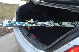 Sedans with the Worst Trunk Space for Skis