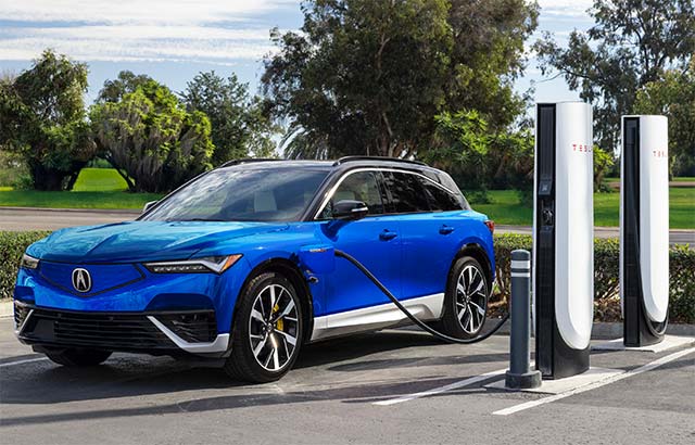 Honda and Acura EV Drivers Can Now Charge at Tesla Supercharger Stations